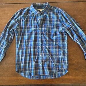 Outerknown Plaid Button Down Shirt